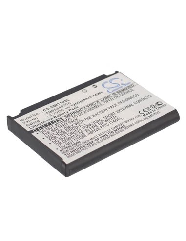 3.7V, 1200mAh, Li-ion Battery fits Samsung, Sgh-i710, Sgh-i718, 4.44Wh