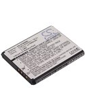 3.7V, 1000mAh, Li-ion Battery fits Tcl, A906, 3.7Wh