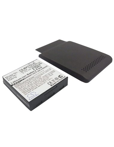 3.7V, 2300mAh, Li-ion Battery fits Motorola, Xt701, 8.51Wh