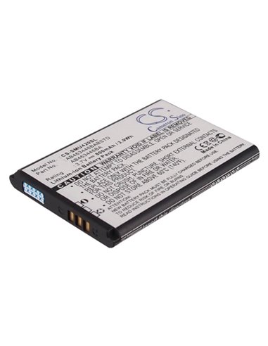 3.7V, 800mAh, Li-ion Battery fits Samsung, Axle, Axle R311, 2.96Wh