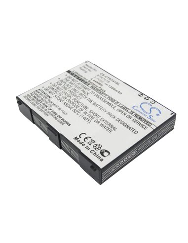 3.7V, 1200mAh, Li-ion Battery fits Verizon, Gzone C731 Rock, 4.44Wh