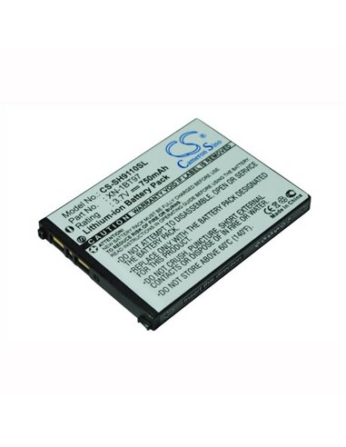 3.7V, 750mAh, Li-ion Battery fits Sharp, 61shuaa, Sh6220c, 2.775Wh