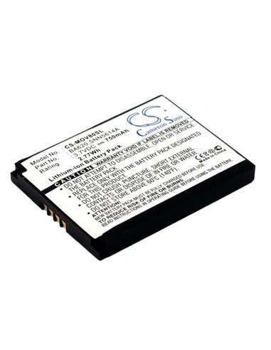 3.7V, 750mAh, Li-ion Battery fits Motorola, A668, R880, 2.775Wh