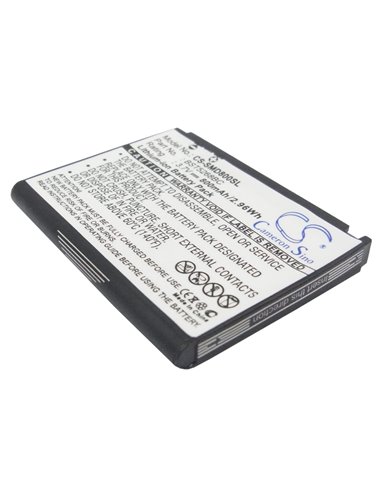 3.7V, 800mAh, Li-ion Battery fits Samsung, Sgh-d808, 2.96Wh