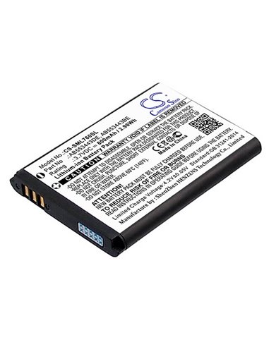 3.7V, 800mAh, Li-ion Battery fits Samsung, Sgh-l760, Sgh-l768, 2.96Wh