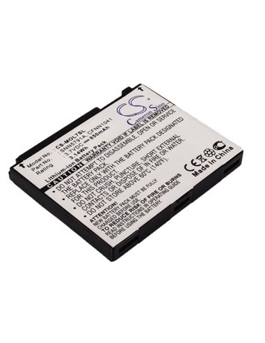 3.7V, 850mAh, Li-ion Battery fits Motorola, C257, C261, 3.145Wh