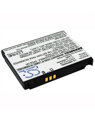 3.7V, 800mAh, Li-ion Battery fits Samsung, Behold Sgh-t919, Behold T919, 2.96Wh