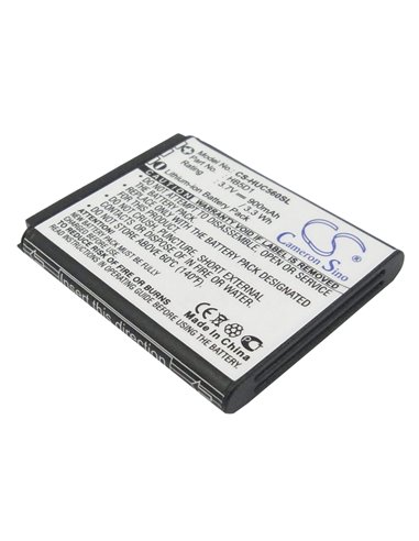 3.7V, 900mAh, Li-ion Battery fits Huawei, C5110, C5600, 3.33Wh