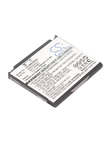 3.7V, 700mAh, Li-ion Battery fits Samsung, Gh-e788, Sgh-d900, 2.59Wh