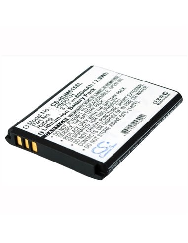 3.7V, 800mAh, Li-ion Battery fits Huawei, M615, M635, 2.96Wh