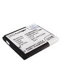 3.7V, 1000mAh, Li-ion Battery fits Blackberry, Apollo, Curve 9350, 3.7Wh