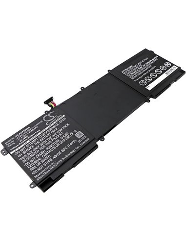 11.4V, 8200mAh, Li-Polymer Battery fits Asus, Nx500jk-dr018h, Nx550, 93.48Wh