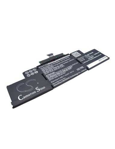 11.26V, 8400mAh, Li-Polymer Battery fits Apple, Macbook Pro Retina Display 15", Macbook Pro Retina Display 15", 94.584Wh