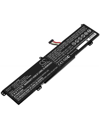 11.4V, 3900mAh, Li-Polymer Battery fits Lenovo, Ideapad L340 Sp/b, Ideapad L340-15irh, 44.46Wh