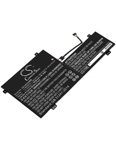 11.52V, 5050mAh, Li-Polymer Battery fits Lenovo, Yoga C740, Yoga C740-15, 58.176Wh