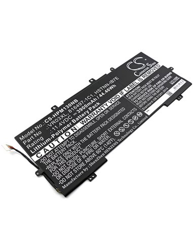 11.4V, 3900mAh, Li-Polymer Battery fits Hp, Envy 13-d000 Series, Envy 13-d000ne, 44.46Wh