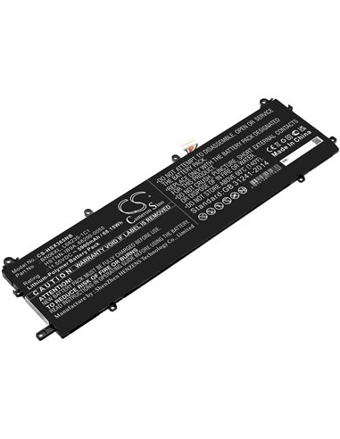 11.55V, 5900mAh, Li-Polymer Battery fits Hp, Spectre X360 15-eb0005ur, Spectre X360 15-eb0025tx, 68.145Wh