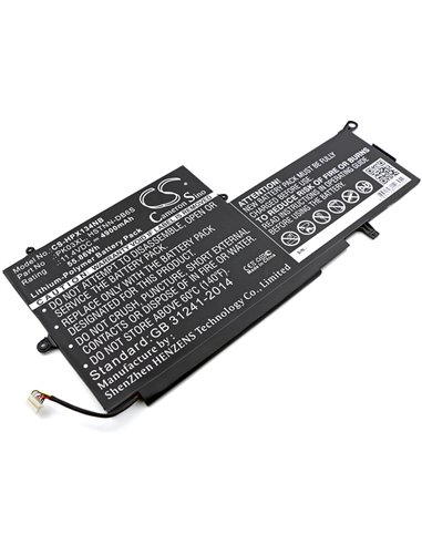 11.4V, 4900mAh, Li-Polymer Battery fits Hp, Envy X360 13-y034cl, Envy X360 13-y044cl, 55.86Wh