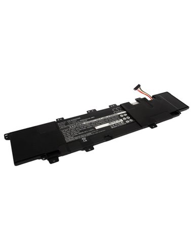 11.1V, 4000mAh, Li-Polymer Battery fits Asus, P500ca, P500ca-1a, 44.4Wh