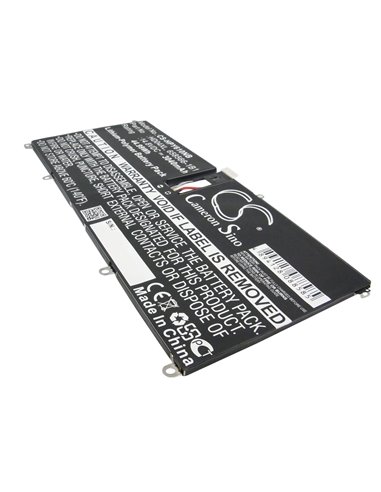 14.8V, 3040mAh, Li-Polymer Battery fits Hp, Envy 6-1000, Envy Spectre Tu Xt 13-2000eg, 44.992Wh