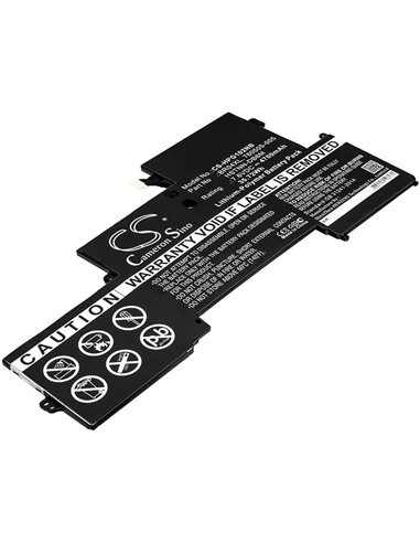 7.6V, 4700mAh, Li-Polymer Battery fits Hp, Elitebook 1030 G1-y0e99up, Elitebook 1030 G1-y4x52us, 35.72Wh