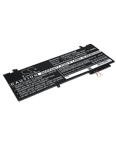 11.1V, 2800mAh, Li-Polymer Battery fits Hp, Split X2 13-f, Split X2 13-f010dx, 31.08Wh