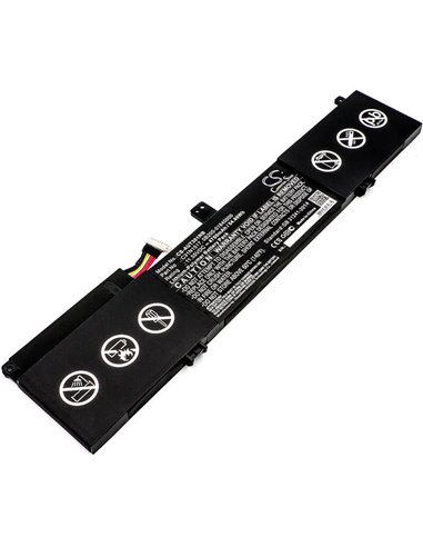 11.55V, 4750mAh, Li-Polymer Battery fits Asus, Q303ua, Q304ua, 54.8625Wh