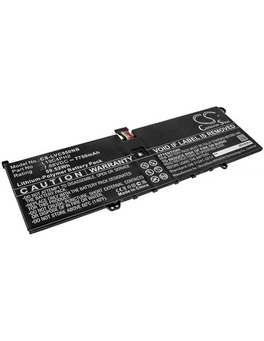 7.68V, 7750mAh, Li-Polymer Battery fits Lenovo, Yoga C950, 59.52Wh