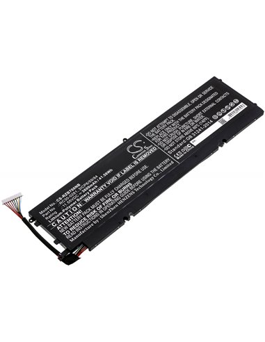 11.55V, 3600mAh, Li-Polymer Battery fits Razer, 2018 Blade Stealth, Blade Stealth 13, 41.58Wh