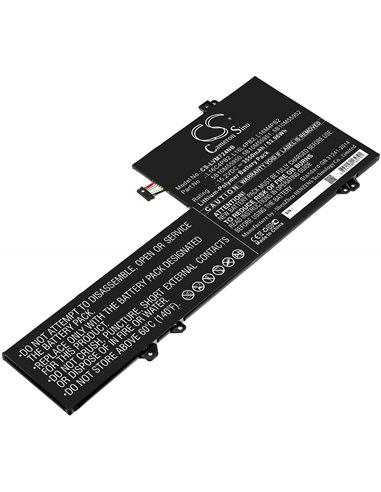 15.2V, 3550mAh, Li-Polymer Battery fits Lenovo, Air 14 Pro, Ideapad 720s-14, 53.96Wh