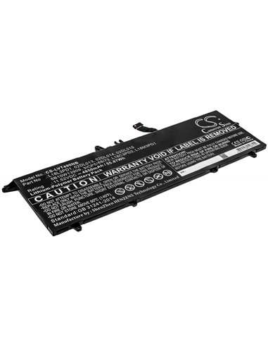 11.52V, 4850mAh, Li-Polymer Battery fits Lenovo, T490s 20nx001fcd, Thinkpad T490s, 55.872Wh