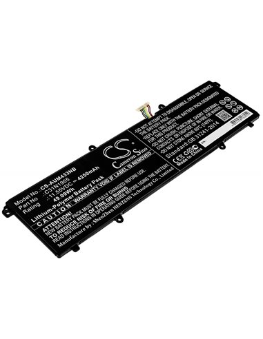 11.55V, 4250mAh, Li-Polymer Battery fits Asus, Vivobook 14 S433fl-eb072t, Vivobook 14 S433fl-eb093t, 49.0875Wh