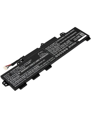 11.55V, 4700mAh, Li-Polymer Battery fits Hp, Elitebook 755 G5, Elitebook 755 G5 (3un80ea), 54.285Wh