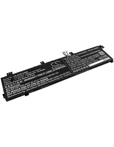 11.55V, 3450mAh, Li-Polymer Battery fits Asus, Vivobook S14 S432fa, Vivobook S14 S432fa-am030t, 39.8475Wh