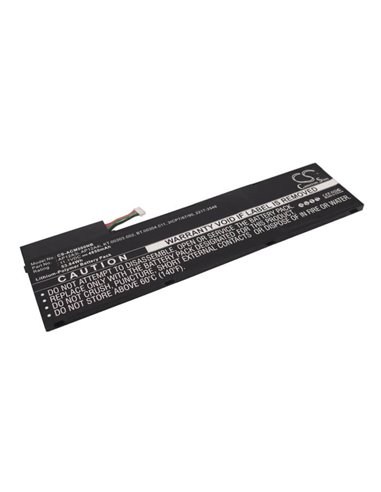 11.1V, 4850mAh, Li-Polymer Battery fits Acer, Aspire M3, Aspire M5, 53.835Wh