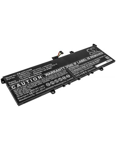 15.44V, 3550mAh, Li-Polymer Battery fits Lenovo, Thinkbook 13s G2 Are(20wc), Thinkbook 13s G2 Itl-20v9000ja, 54.812Wh