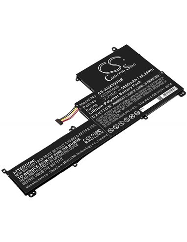 7.7V, 5050mAh, Li-Polymer Battery fits Asus, Ux390, Ux390u, 38.885Wh