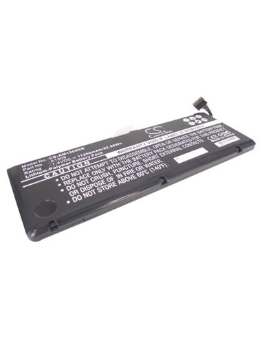 7.4V, 11200mAh, Li-Polymer Battery fits Apple, Macbook Pro 17" A1297 2009 Ver, Macbook Pro 17" Mc226*/a, 82.88Wh