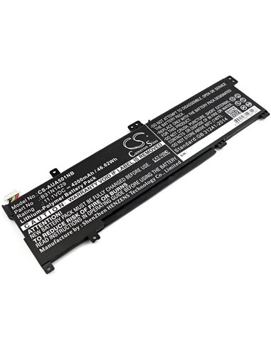 11.1V, 4200mAh, Li-Polymer Battery fits Asus, A501c1-z1-c10, A501lb, 46.62Wh