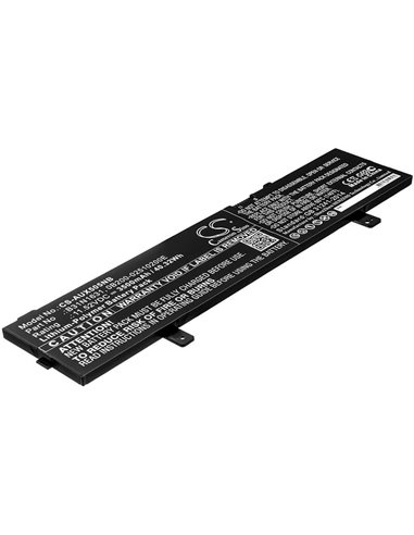 11.52V, 3500mAh, Li-Polymer Battery fits Asus, F505za, F505za-bq117t, 40.32Wh