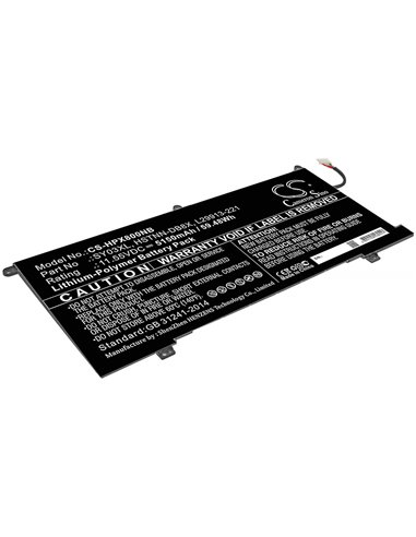 11.55V, 5150mAh, Li-Polymer Battery fits Hp, Chromebook X360 14 G1, Chromebook X360 14-da, 59.4825Wh