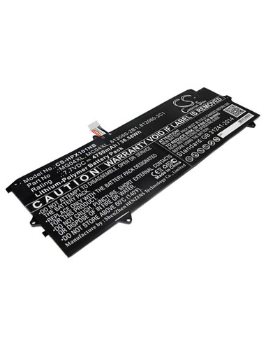 7.7V, 4750mAh, Li-Polymer Battery fits Hp, Elite X2 1012 G1, Elite X2 1012 G1(l5h05ea), 36.575Wh