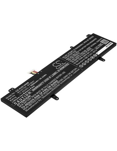 11.52V, 3500mAh, Li-ion Battery fits Asus, A411uf, F411uf, 40.32Wh