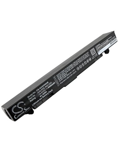 14.4V, 4400mAh, Li-ion Battery fits Asus, A450, A450c, 63.36Wh