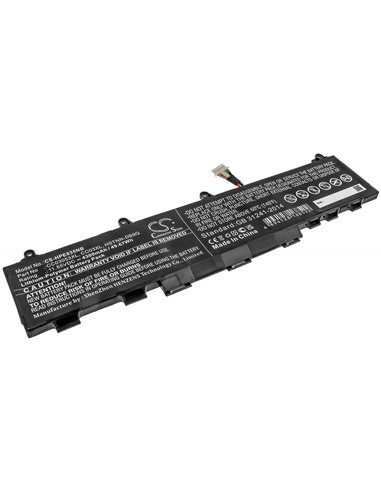 11.55V, 4300mAh, Li-Polymer Battery fits Hp, Elitebook 830 G7, Elitebook 835 G7 23y57ea, 49.665Wh