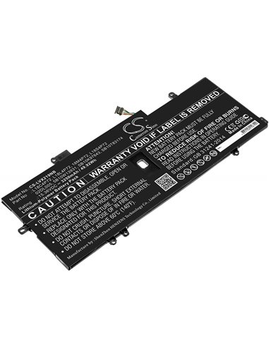 15.36V, 3250mAh, Li-Polymer Battery fits Lenovo, Thinkpad X1 Carbon 2019, Thinkpad X1 Carbon 2019-20qe00, 49.92Wh