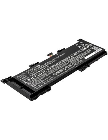 15.2V, 4000mAh, Li-Polymer Battery fits Asus, Fx502vs, Fx502vy, 60.8Wh