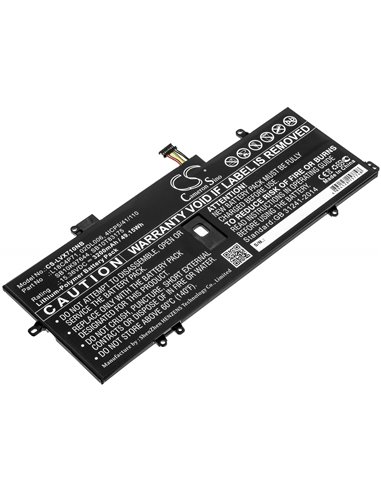 15.36V, 3200mAh, Li-Polymer Battery fits Lenovo, Thinkpad X1 Carbon 2019, Thinkpad X1 Carbon 7th, 49.152Wh