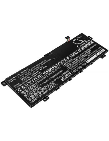 7.72V, 6500mAh, Li-Polymer Battery fits Lenovo, Yoga C740 14, Yoga C740-14iml, 50.18Wh