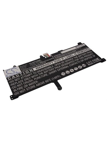 7.4V, 3600mAh, Li-Polymer Battery fits Dell, Xps 10, 26.64Wh